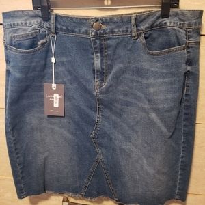 Junarose Plus Size Denim Skirt size 20